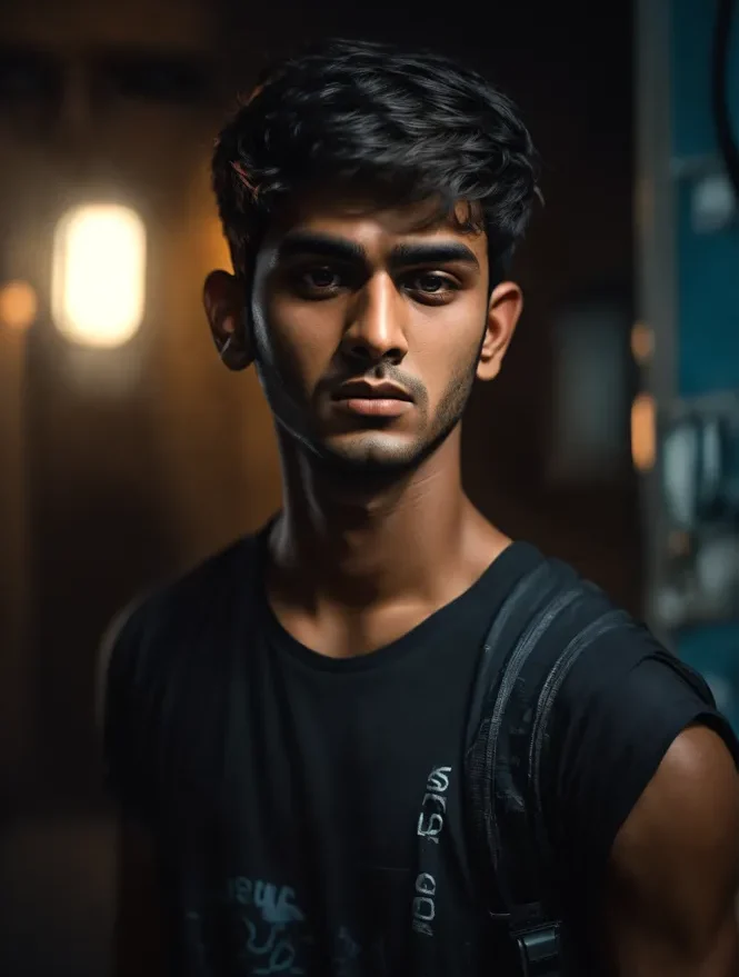 Darkframe Portrait